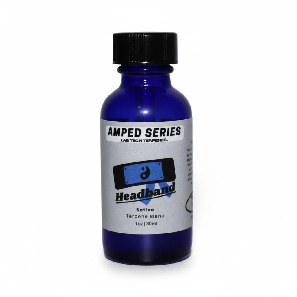 Headband terpene blend for eco-friendly vape packaging